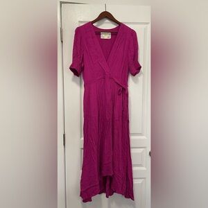 Maeve Faux Wrap Dress